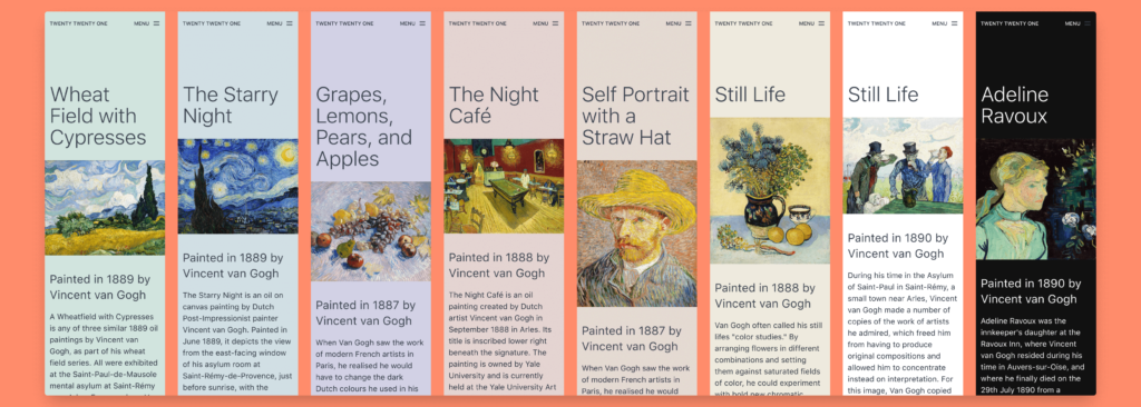 2021 mobile page layouts wp spice